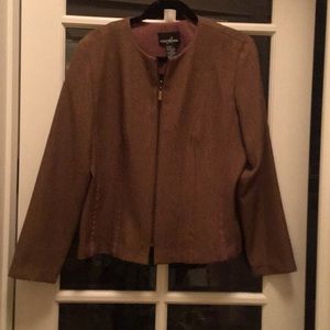 Womens Positive Attitude fitted Suit Coat